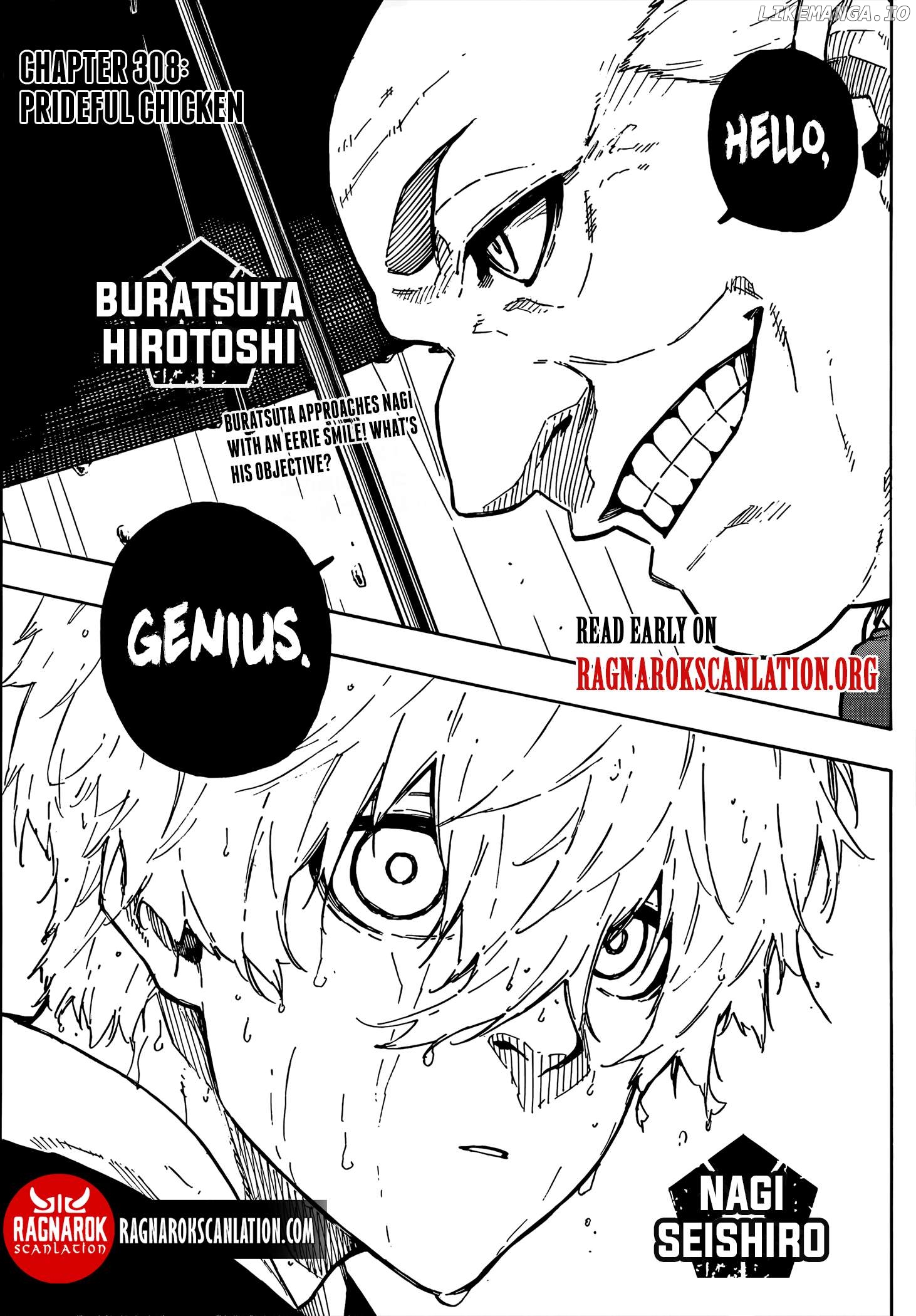 Blue Lock Chapter 308 image 01